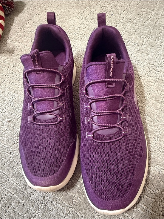 Skechers Shoes - Skechers Women's Slip-On Athletic Sneakers - Plum Purple